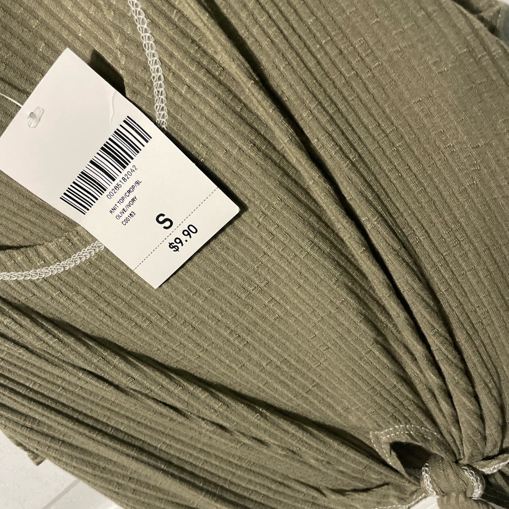 Cropped Ribbed Tank Top - Picture 2 of 2